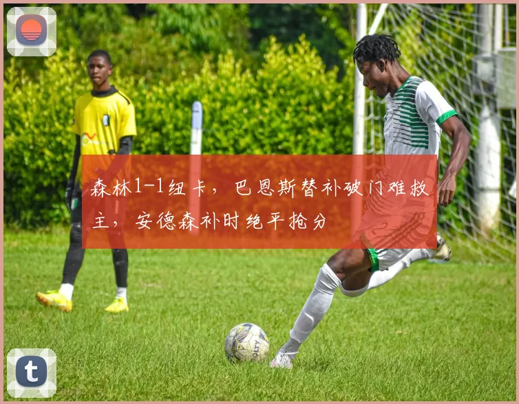 森林1-1纽卡，巴恩斯替补破门难救主，安德森补时绝平抢分